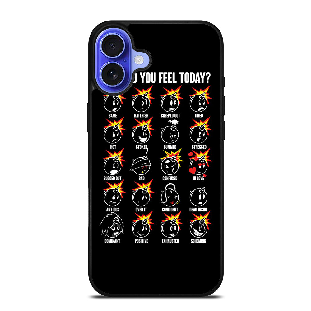 THE HUNDREDS BOMBS PATTERN 2 iPhone 16 Case Cover