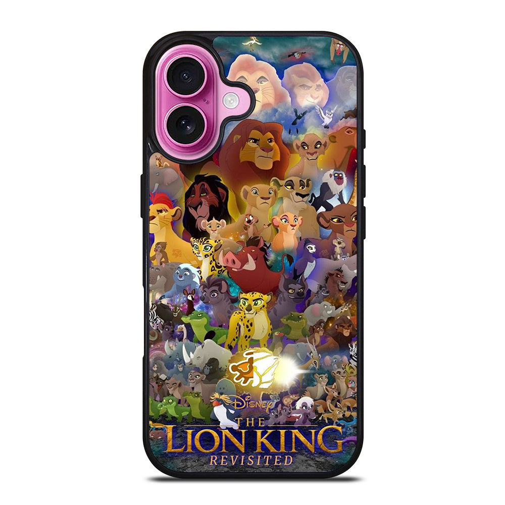 THE LION KING ALL CHARACTER iPhone 16 Plus Case Cover