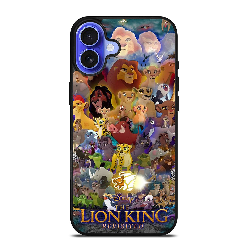 THE LION KING ALL CHARACTER iPhone 16 Case Cover