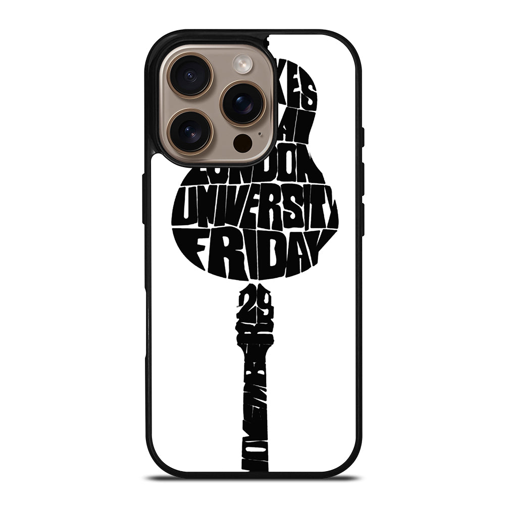 THE STROKES LOGO GUITAR iPhone 16 Pro Case Cover
