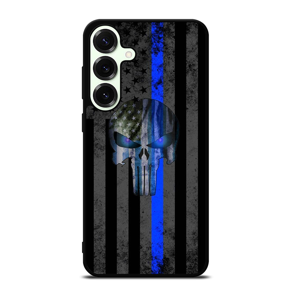 THIN BLUE LINE PUNISHER AMERICAN STRIPE LOGO Samsung Galaxy S25 Plus Case Cover