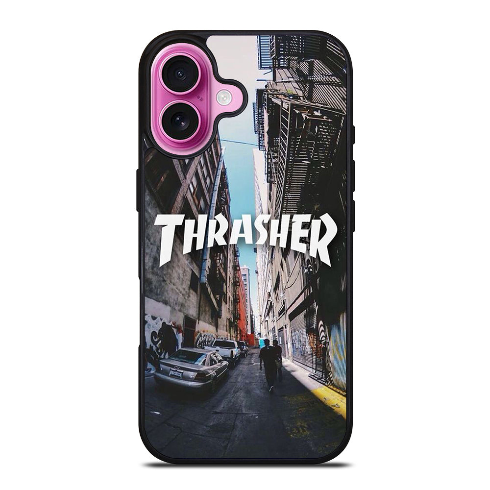 THRASER SKATEBOARD LOGO iPhone 16 Plus Case Cover