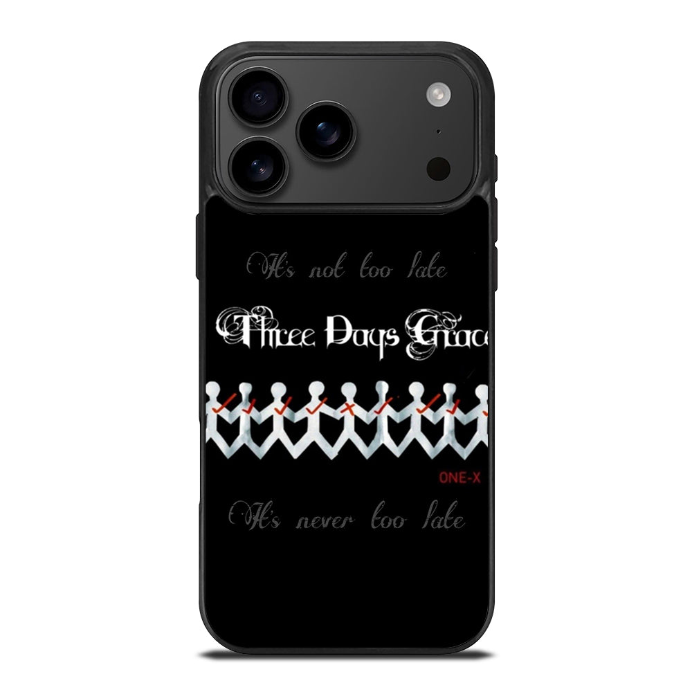 THREE DAYS GRACE LOGO BAND iPhone 17 Pro Max Case Cover