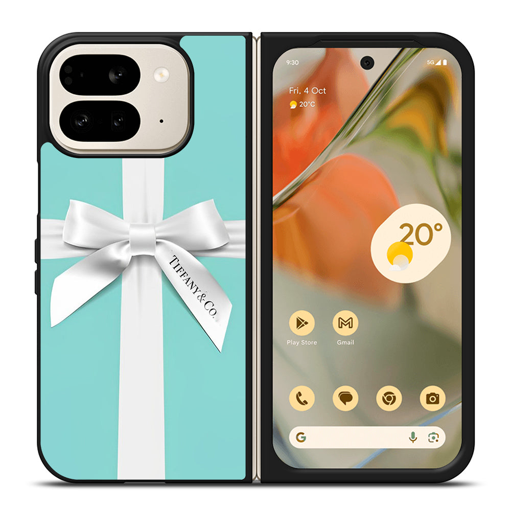 TIFFANY AND CO RIBBON Google Pixel 9 Pro Fold Case Cover