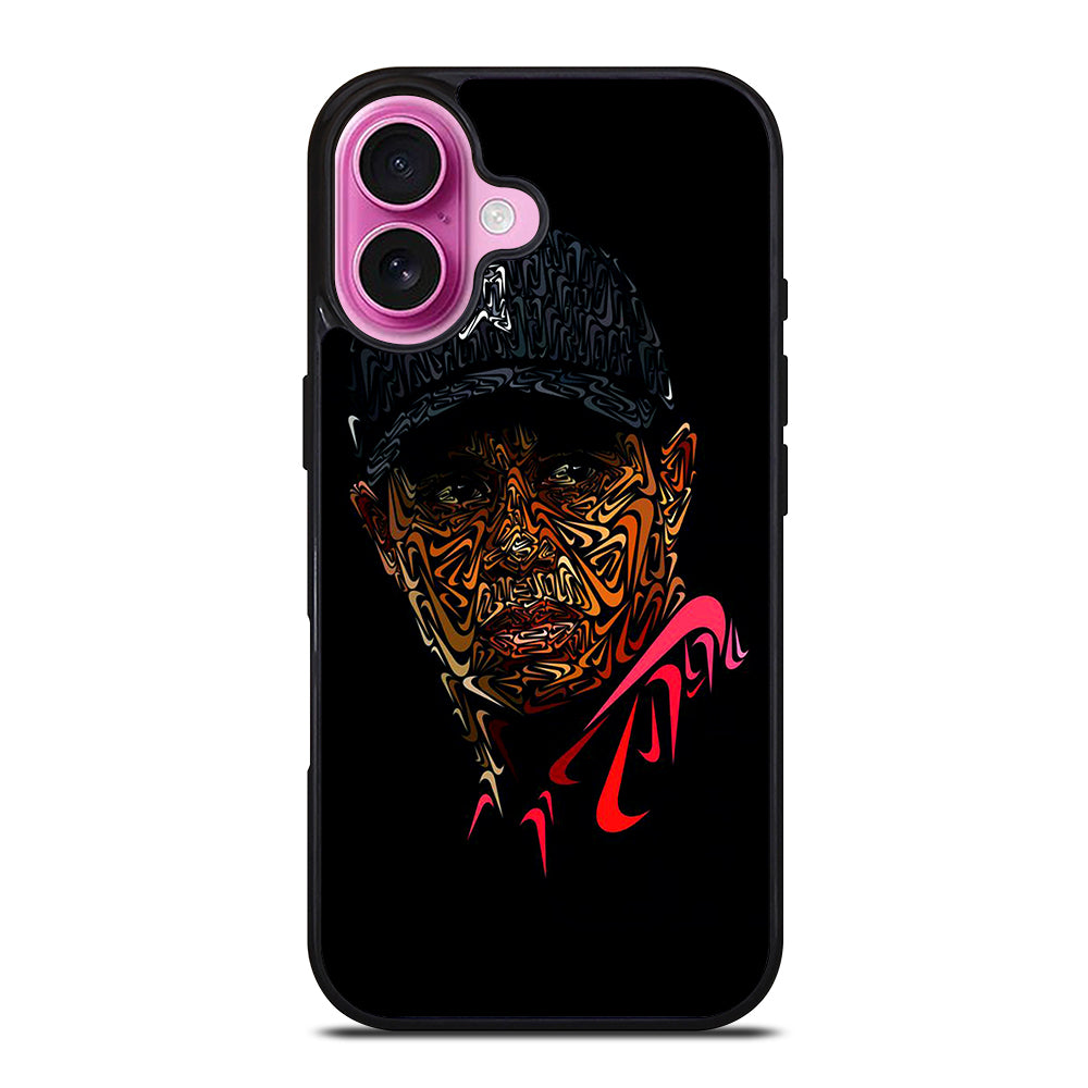 TIGER WOODS FACE iPhone 16 Plus Case Cover