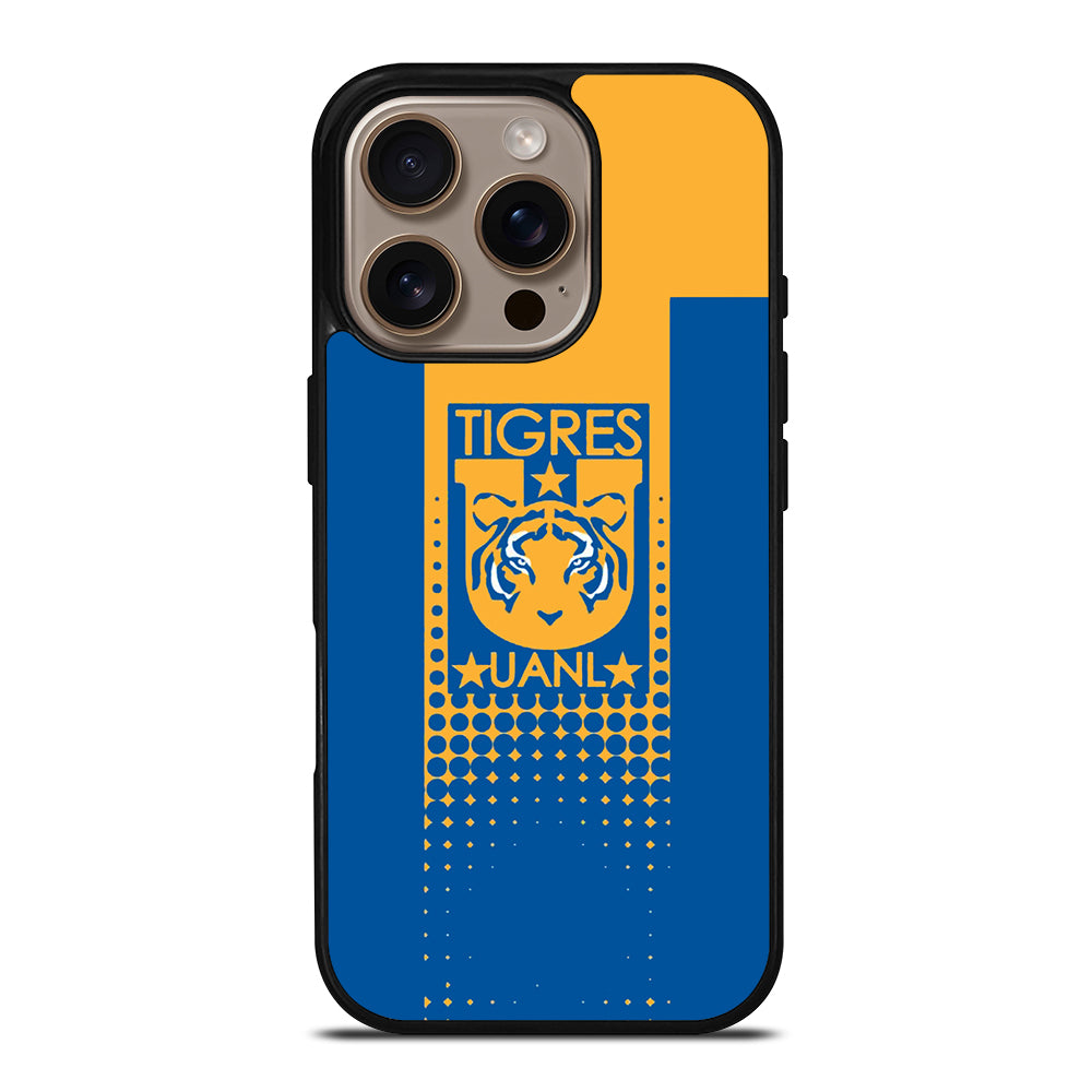 TIGRES UANL CLUB DE FUTBOL LOGO 3 iPhone 16 Pro Case Cover