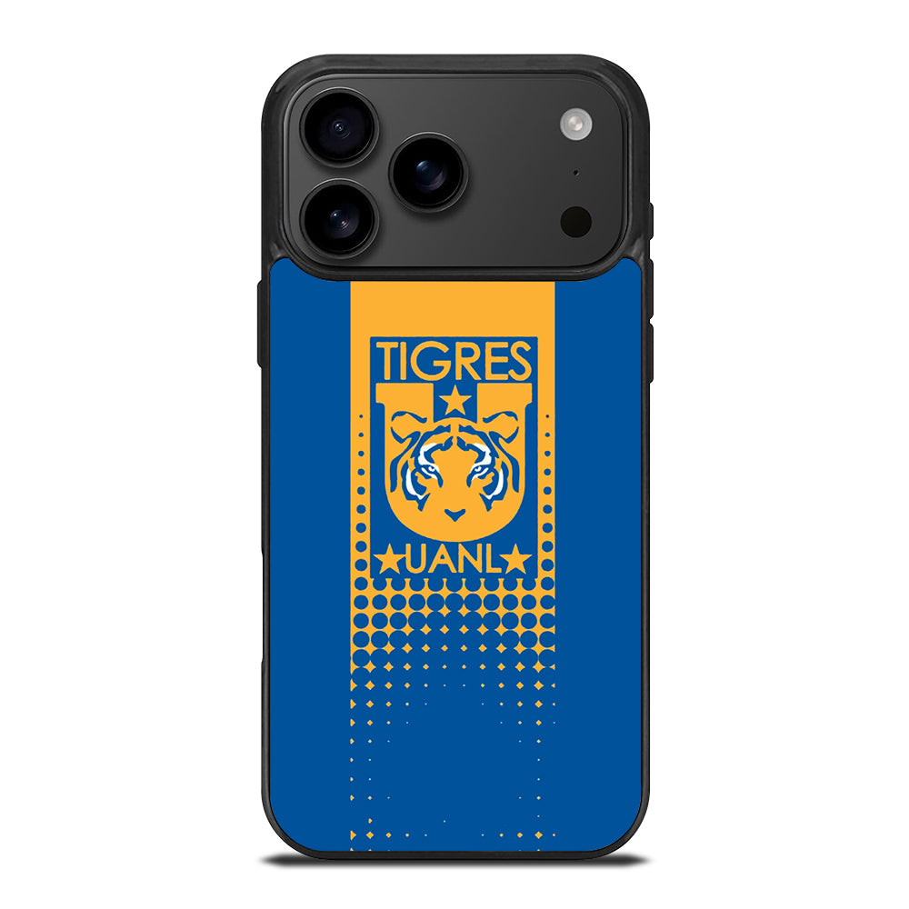 TIGRES UANL CLUB DE FUTBOL LOGO 3 iPhone 17 Pro Max Case Cover