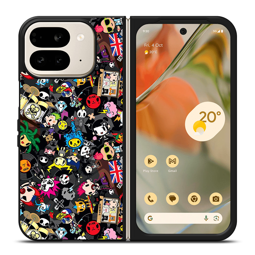 TOKIDOKI ALL CHARACTER Google Pixel 9 Pro Fold Case Cover