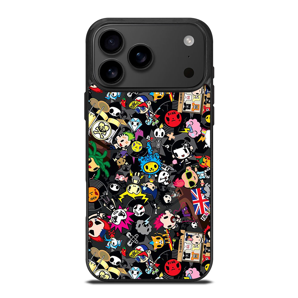 TOKIDOKI ALL CHARACTER iPhone 17 Pro Max Case Cover