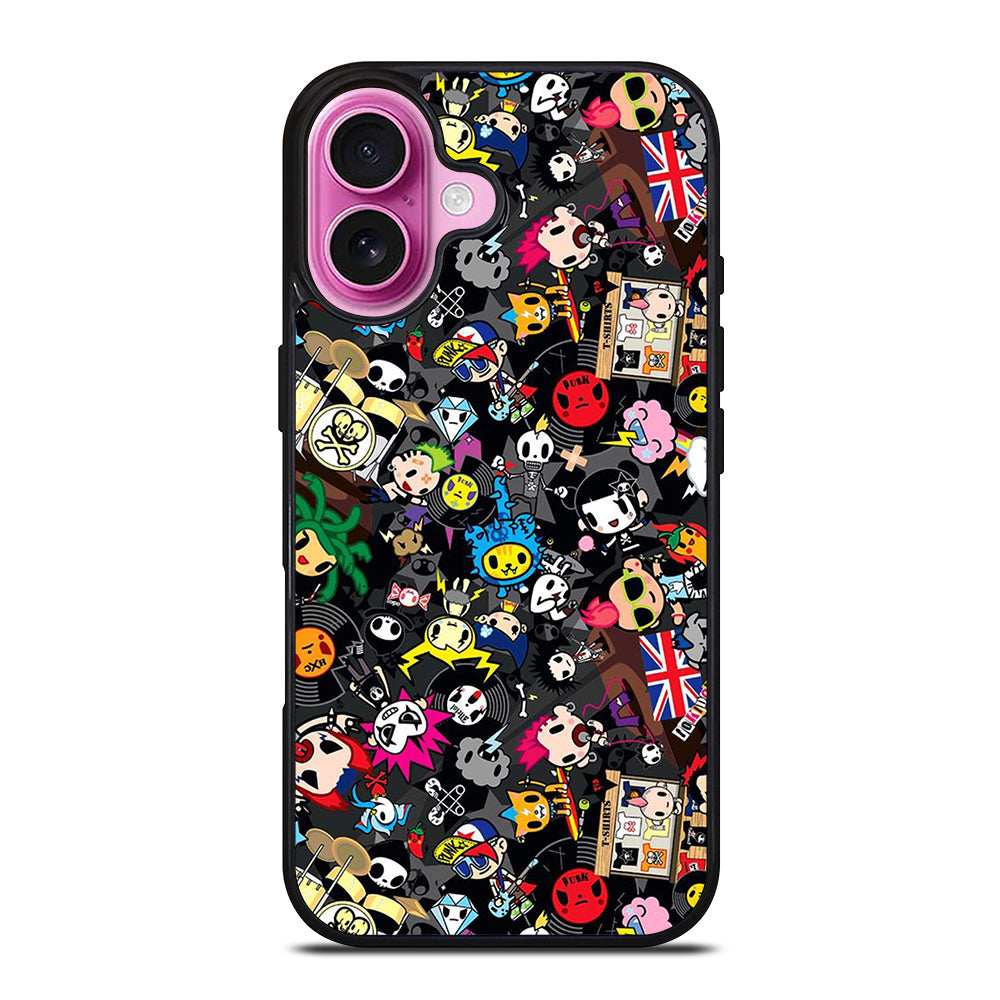 TOKIDOKI ALL CHARACTER iPhone 16 Plus Case Cover