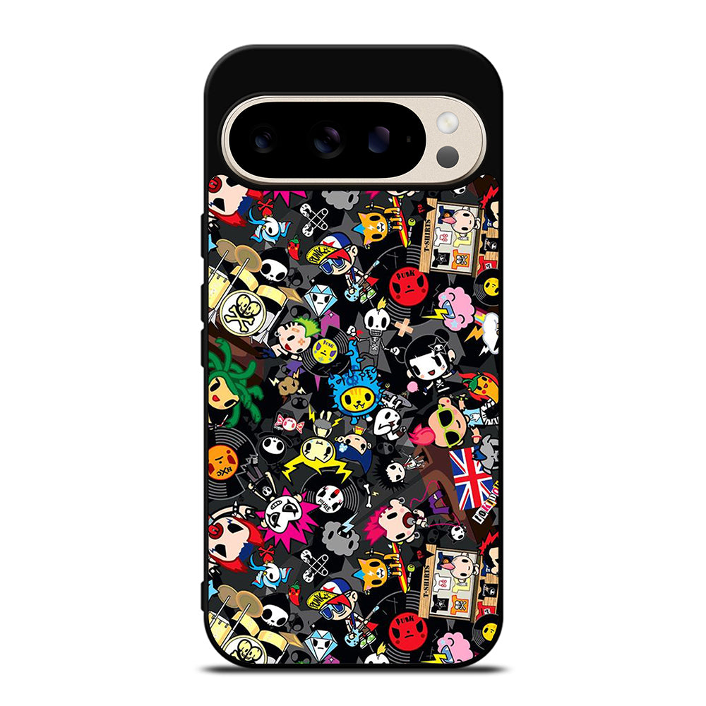 TOKIDOKI ALL CHARACTER Google Pixel 9 Pro Case Cover