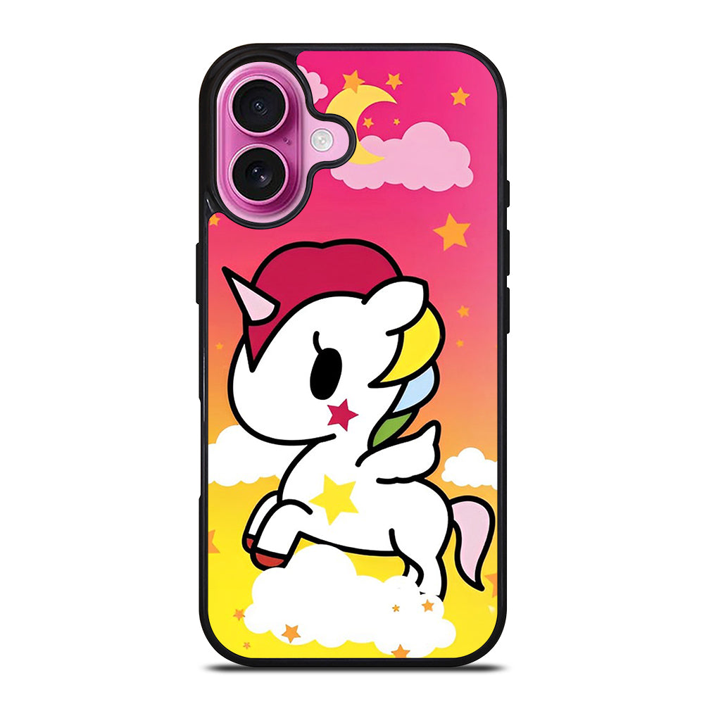 TOKIDOKI UNICORN CARTOON iPhone 16 Plus Case Cover