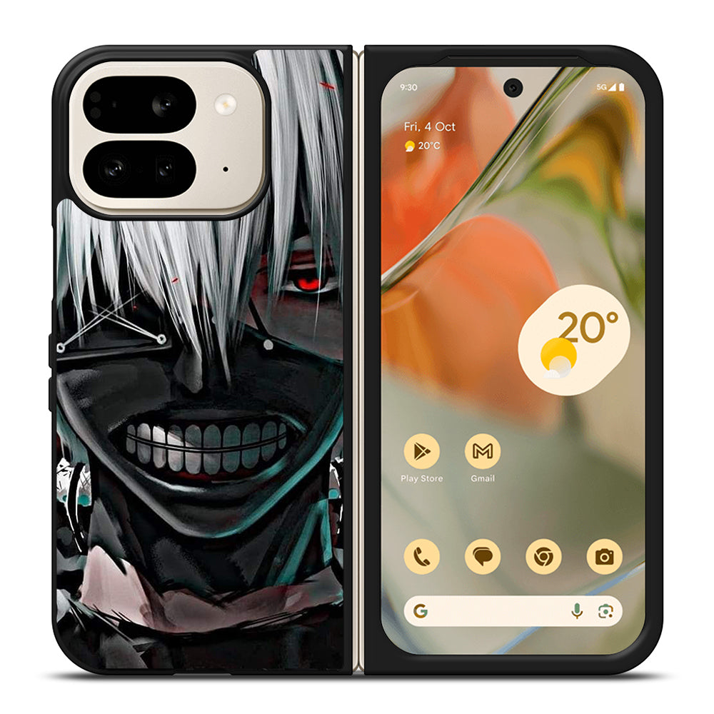 TOKYO GHOUL KEN KANEKI FACE ANIME Google Pixel 9 Pro Fold Case Cover