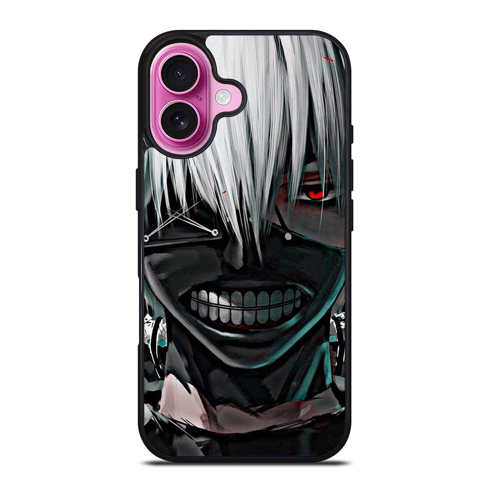 TOKYO GHOUL KEN KANEKI FACE ANIME iPhone 16 Plus Case Cover