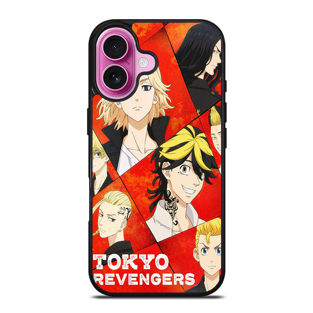 TOKYO REVENGERS CHARACTER MANGA iPhone 16 Plus Case Cover