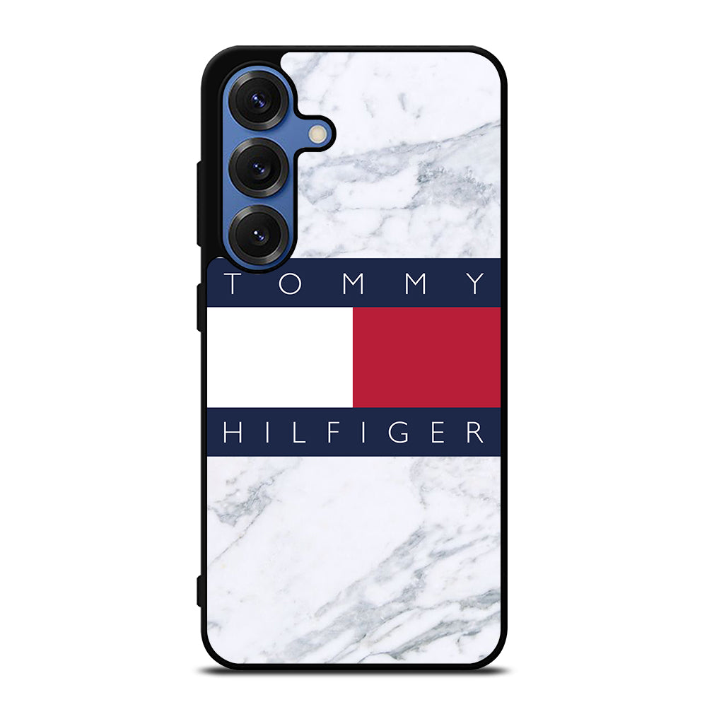 TOMMY HILFIGER WHITE MARBLE Samsung Galaxy S26 Case Cover