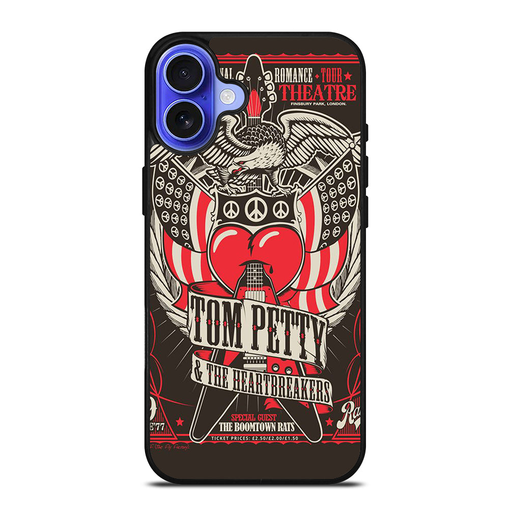 TOM PETTY AND HEARTBREAKERS POSTER iPhone 16 Case Cover