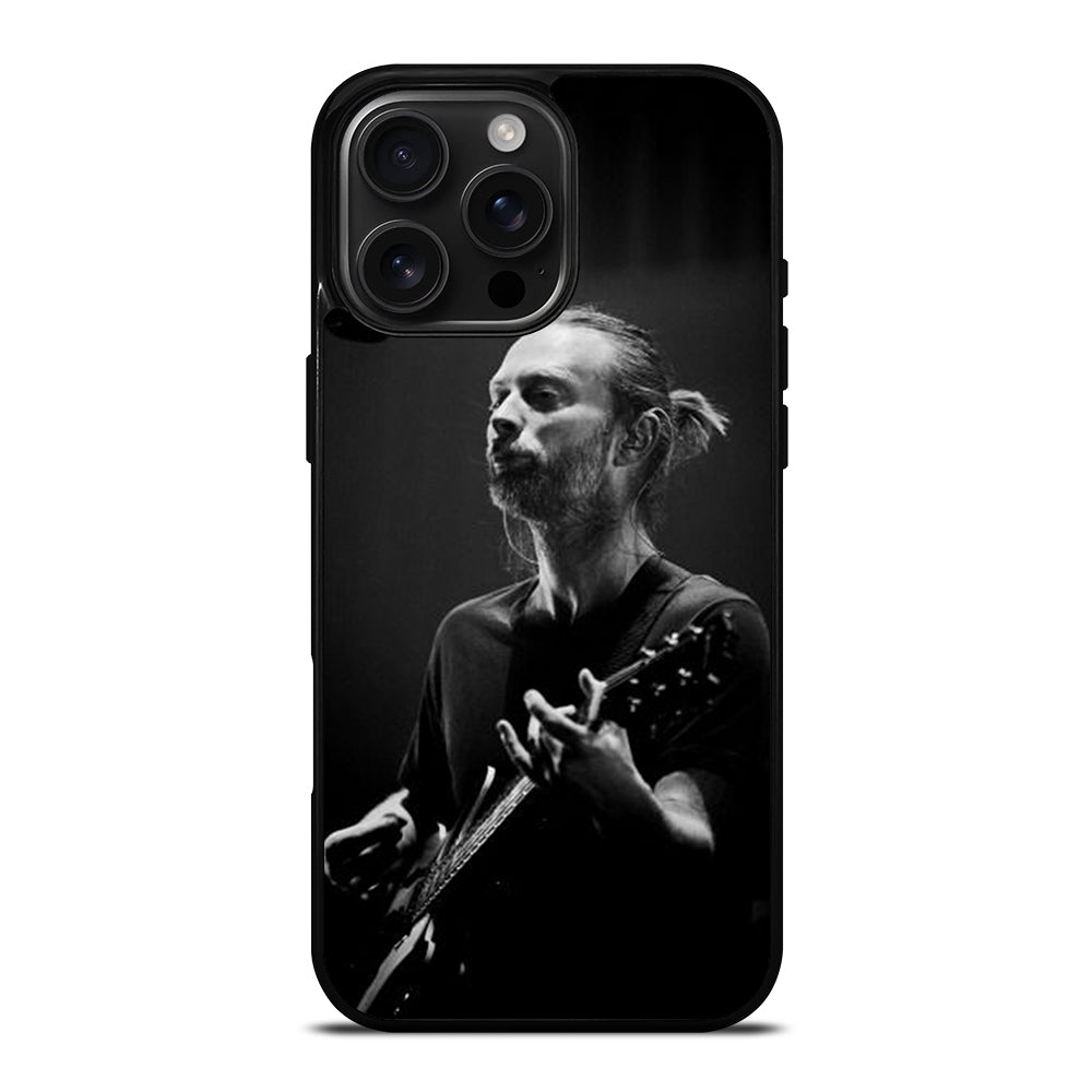 TOM YORKE RADIOHEAD GUITAR iPhone 16 Pro Max Case Cover