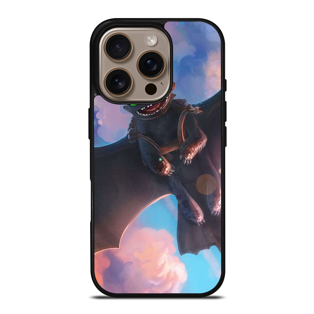 TOOTHLESS DRAGON FLYING iPhone 16 Pro Case Cover