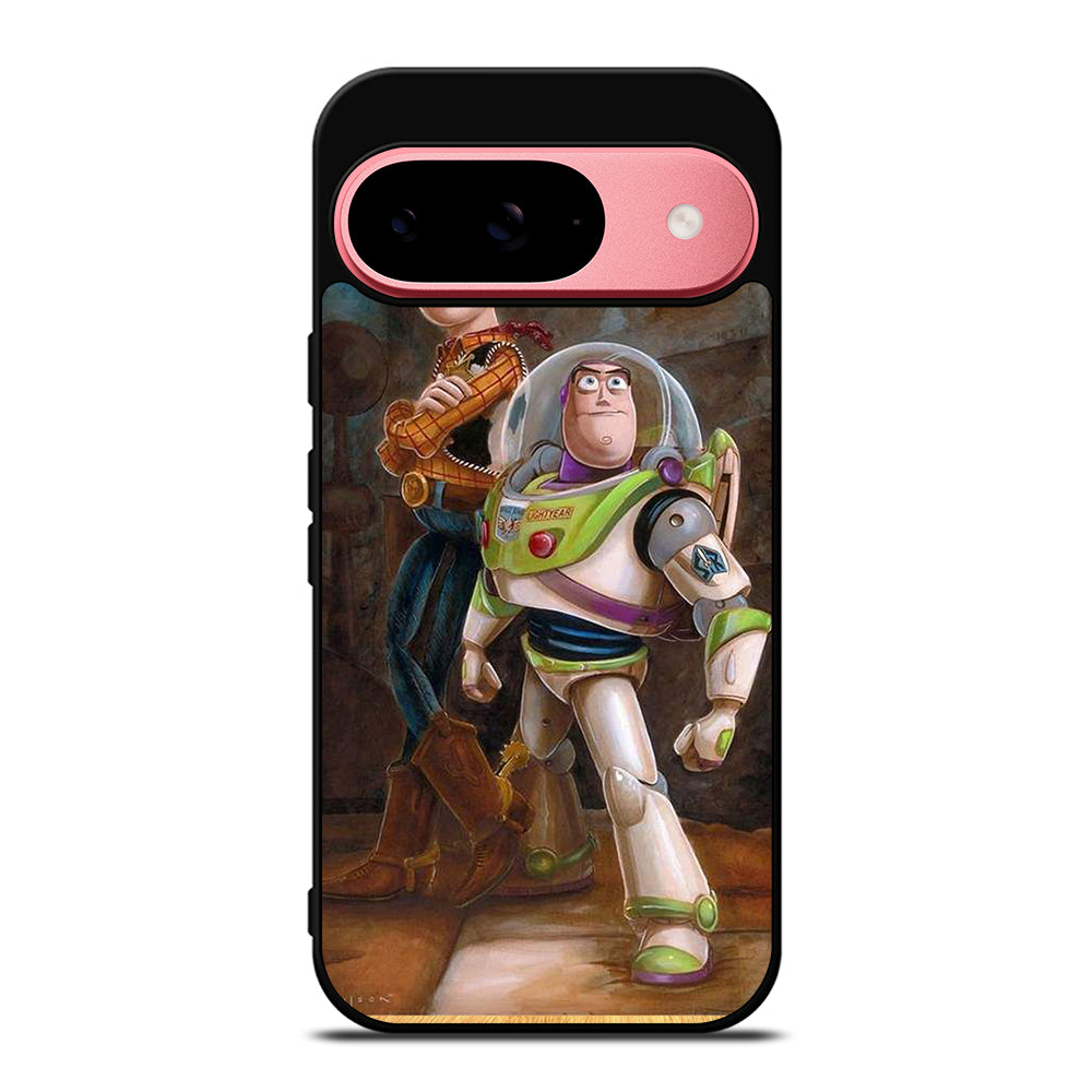 TOY STORY WOODY BUZZ ART Google Pixel 9 Case Cover
