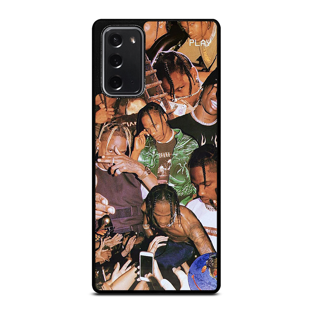 TRAVIS SCOTT AMERICAN RAPPER COLLAGE Samsung Galaxy Note 20 Case Cover