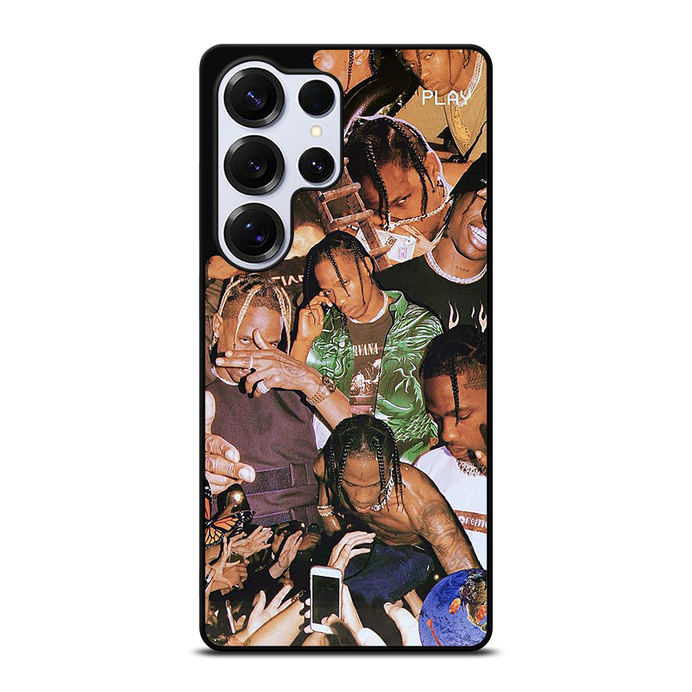 TRAVIS SCOTT AMERICAN RAPPER COLLAGE Samsung Galaxy S25 Ultra Case Cover