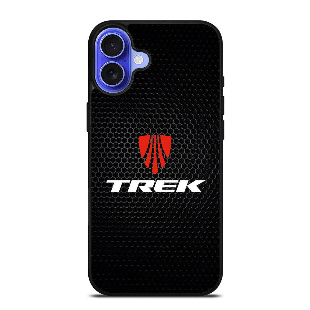 TREK BIKE LOGO METAL iPhone 16 Case Cover