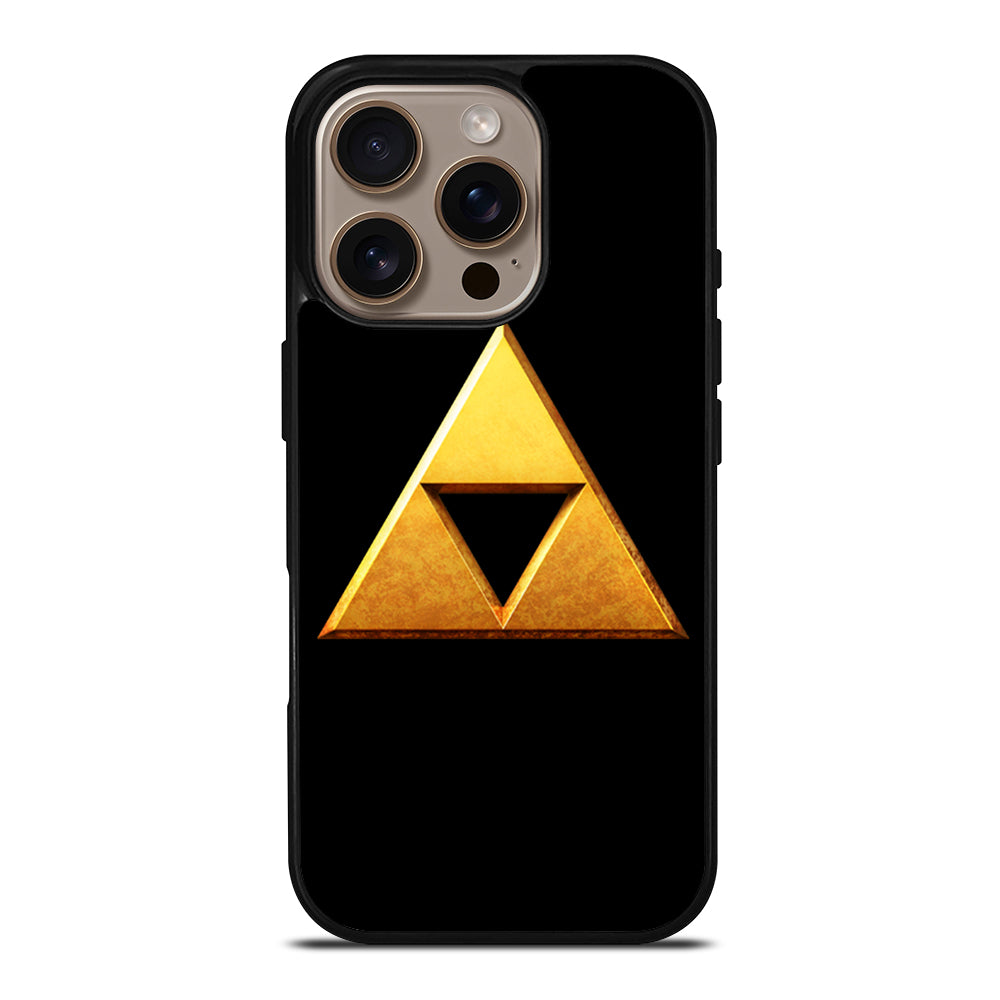 TRIFORCE LEGEND OF ZELDA LOGO 3 iPhone 16 Pro Case Cover