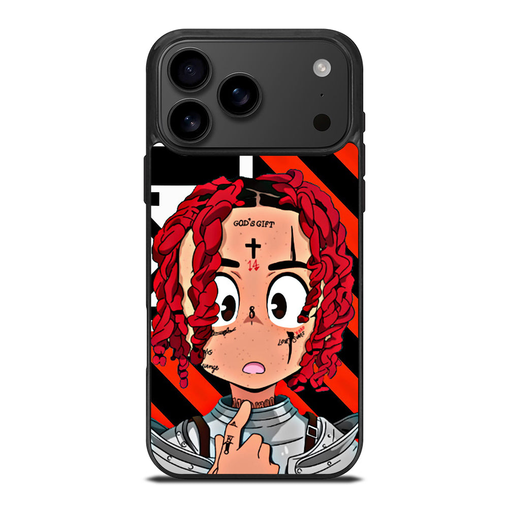 TRIPPIE REDD RAPPER CARTOON iPhone 17 Pro Max Case Cover