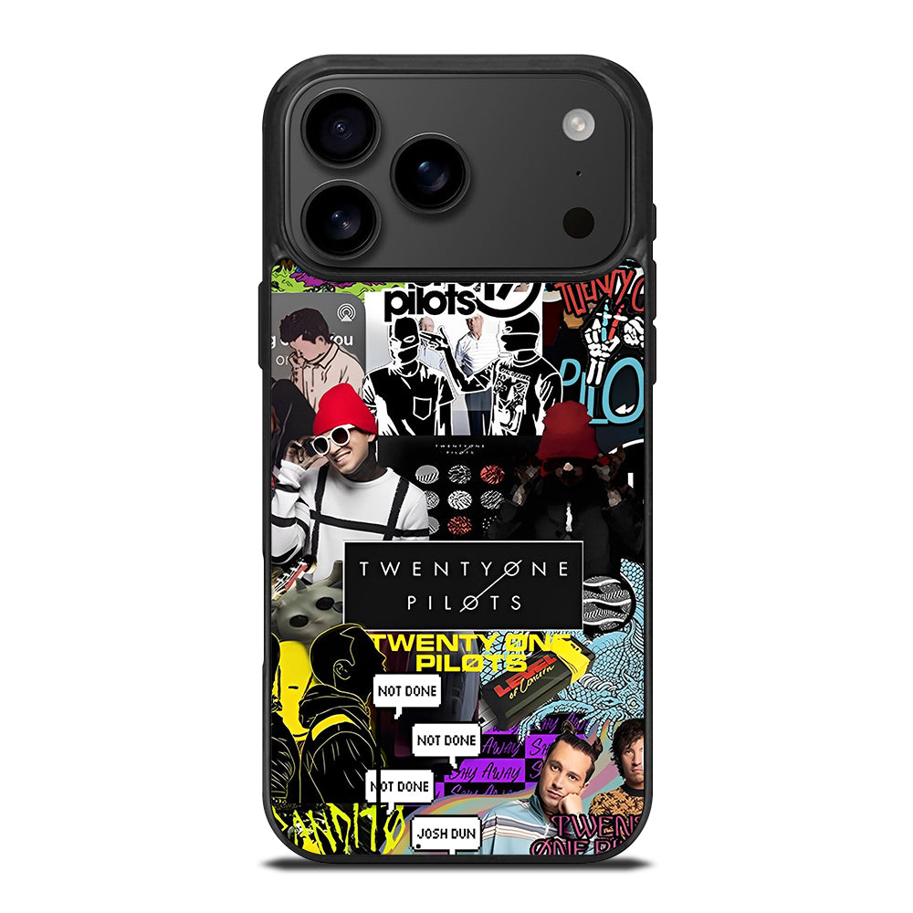 TWENTY ONE PILOTS COLLAGE iPhone 17 Pro Max Case Cover