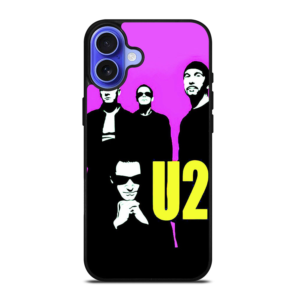 U2 BAND POSTER iPhone 16 Case Cover