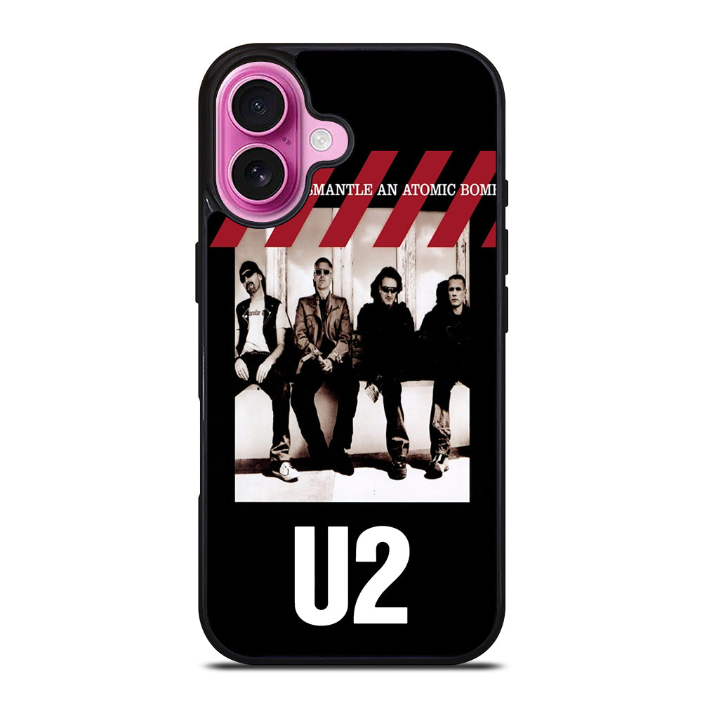 U2 BAND POSTER 3 iPhone 16 Plus Case Cover