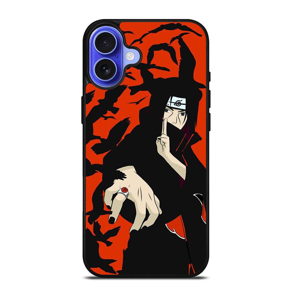 UCHIHA ITACHI ANIME NARUTO iPhone 16 Case Cover