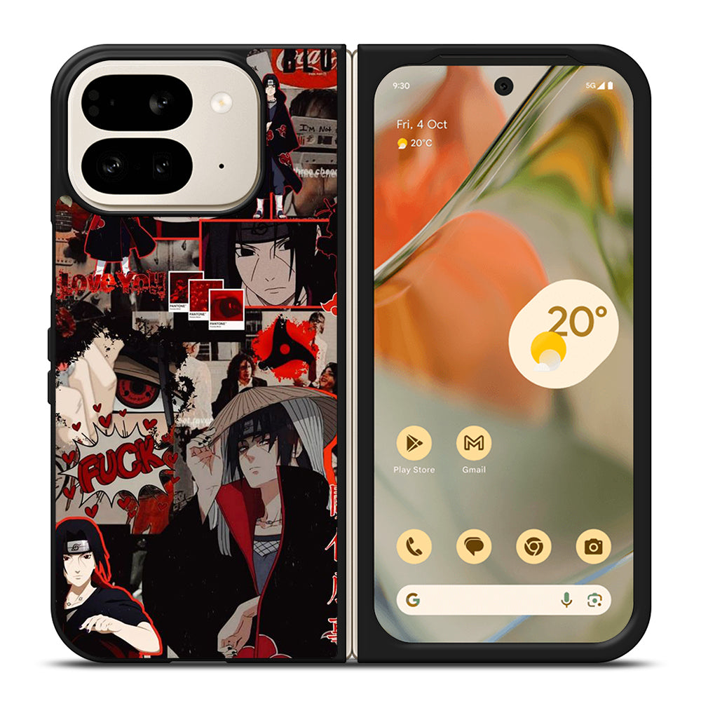 UCHIHA ITACHI NARUTO ANIME COLLAGE Google Pixel 9 Pro Fold Case Cover
