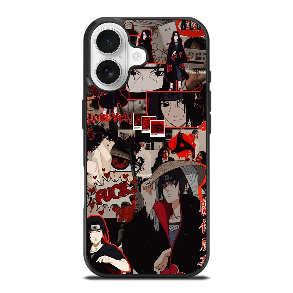 UCHIHA ITACHI NARUTO ANIME COLLAGE iPhone 17 Case Cover