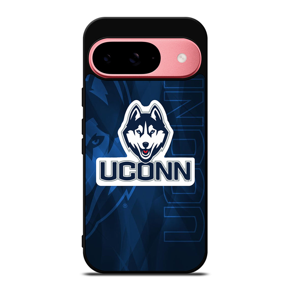 UCONN HUSKIES BASKETBALL LOGO LOGO 3 Google Pixel 9 Case Cover