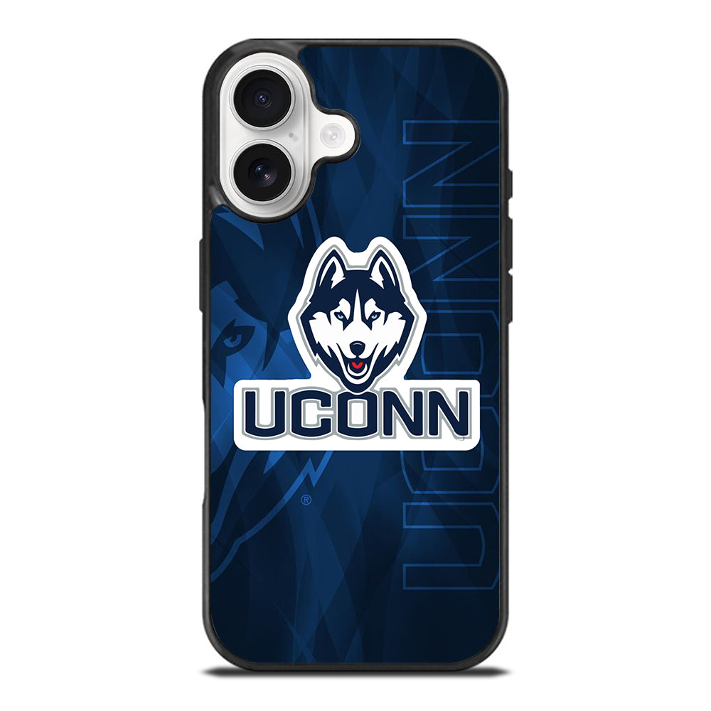 UCONN HUSKIES BASKETBALL LOGO LOGO 3 iPhone 17 Case Cover