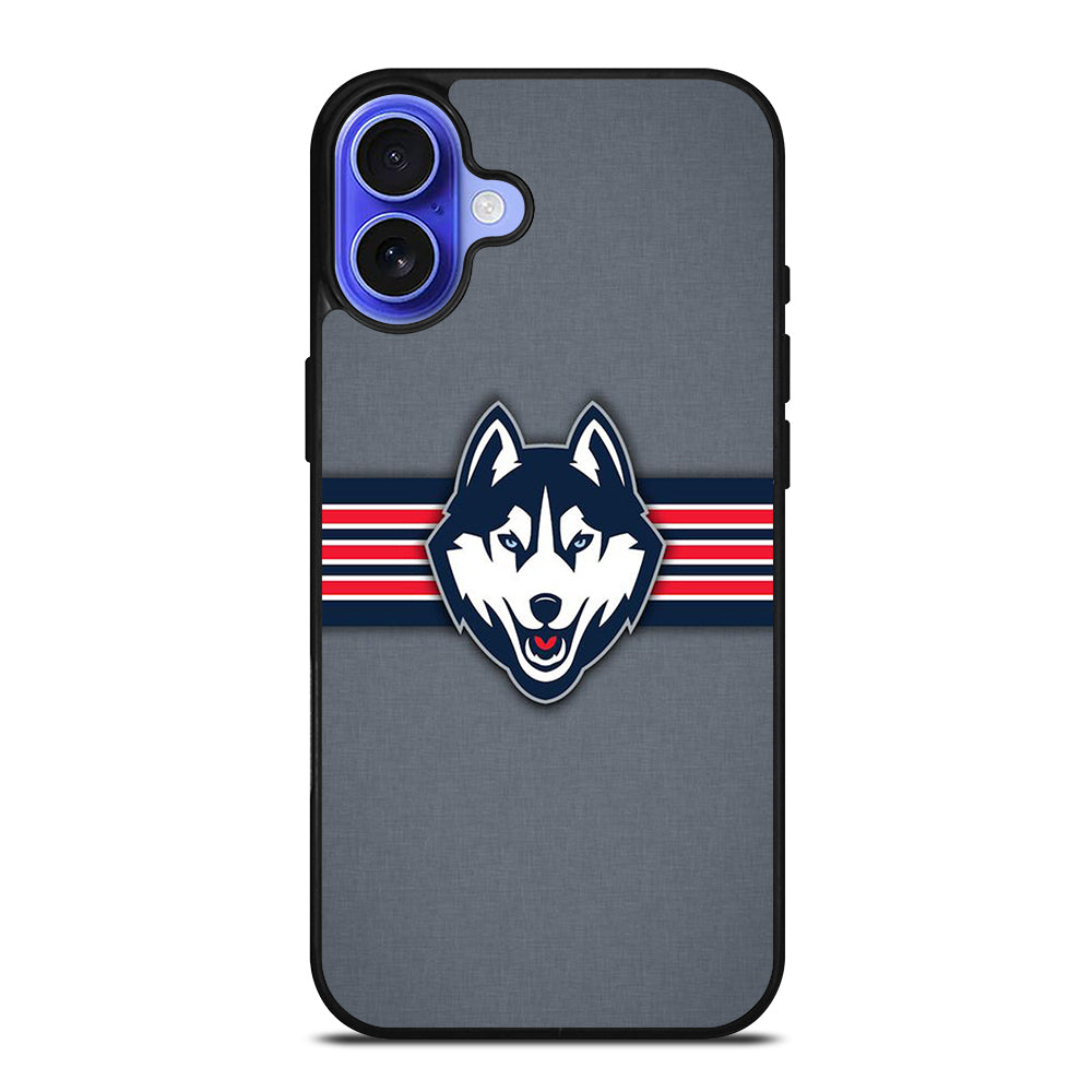 UCONN HUSKIES BASKETBALL LOGO NBA LOGO 2 iPhone 16 Case Cover