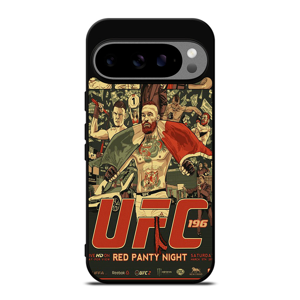 UFC LOGO FIGHTING POSTER Google Pixel 9 Pro XL Case Cover
