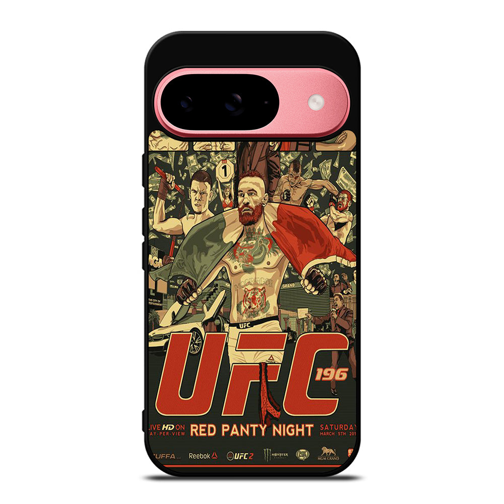 UFC LOGO FIGHTING POSTER Google Pixel 9 Case Cover