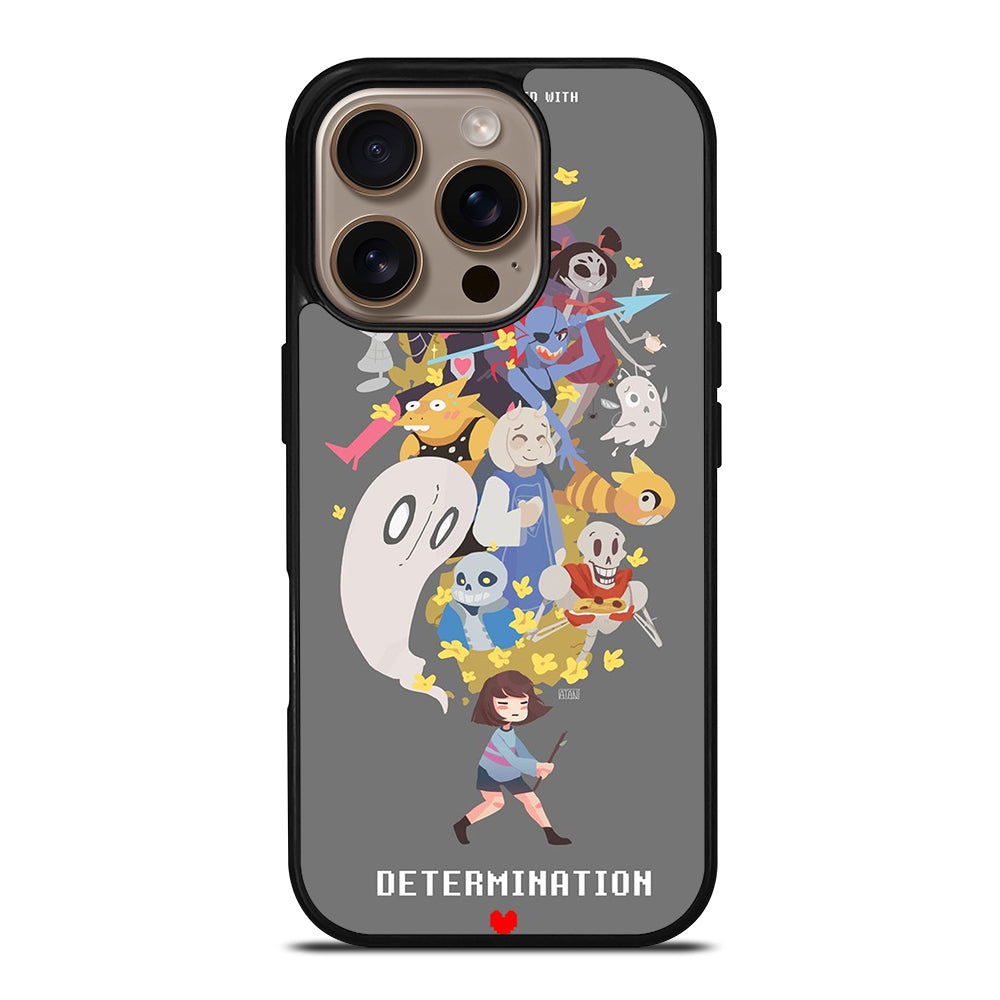 UNDERTALE CHARACTER CARTOON iPhone 16 Pro Case Cover