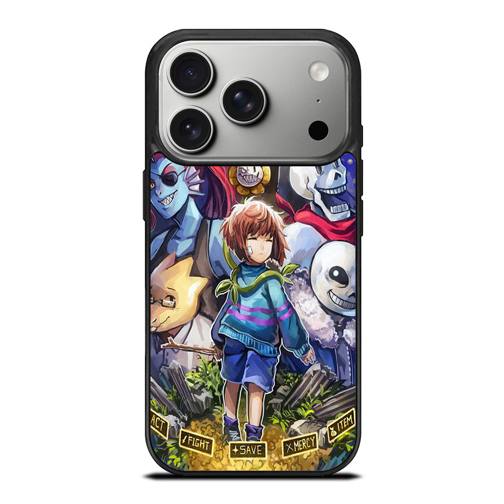 UNDERTALE CHARACTER iPhone 17 Pro Case Cover