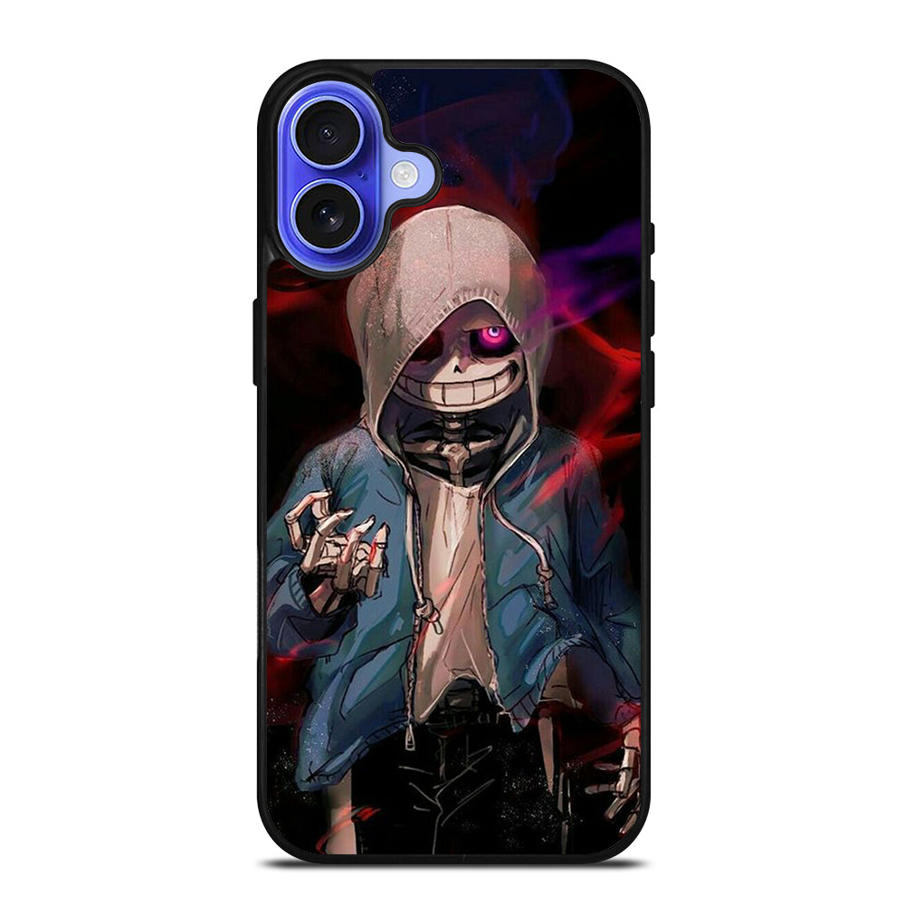 UNDERTALE SANS ART iPhone 16 Case Cover
