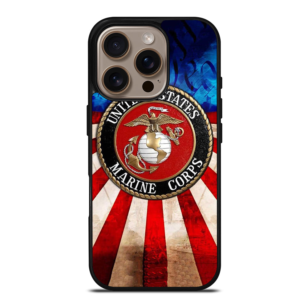 UNITED STATES MARINE CORPS LOGO 2 iPhone 16 Pro Case Cover