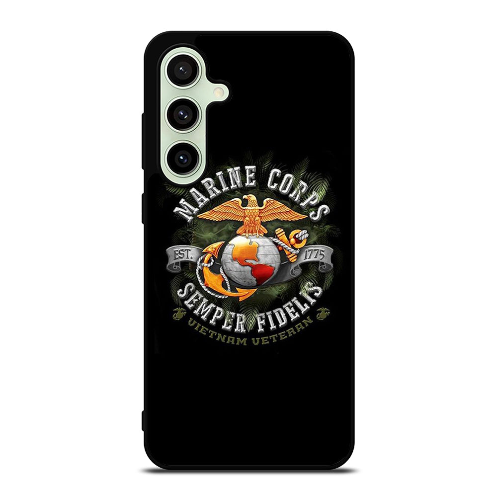 UNITED STATES MARINE CORPS LOGO 3 Samsung Galaxy S24 FE Case Cover