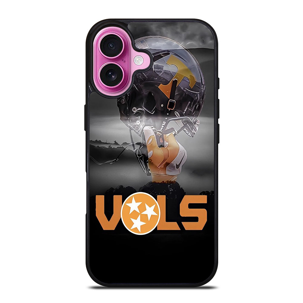 UNIVERSITY OF TENNESSEE UT VOLS HELMET iPhone 16 Plus Case Cover