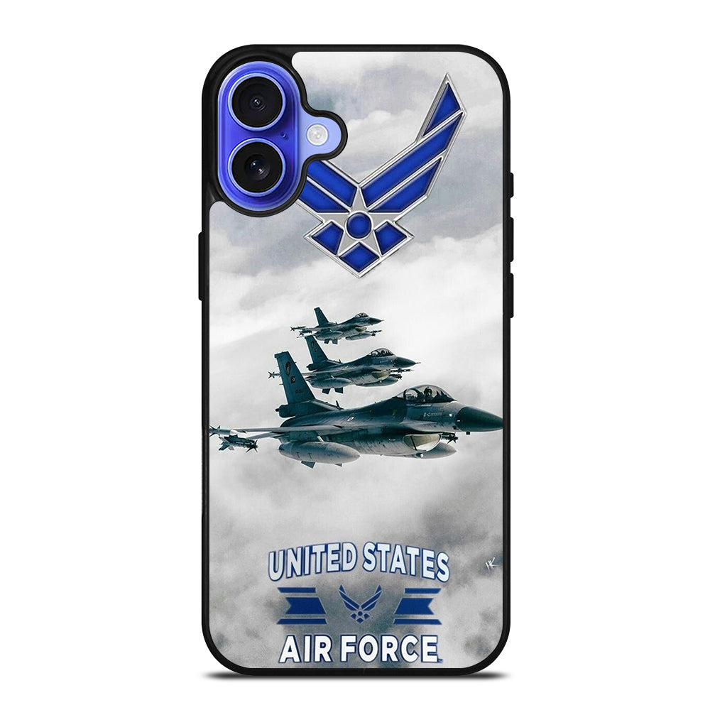 USAF UNITED STATES AIR FORCES iPhone 16 Case Cover