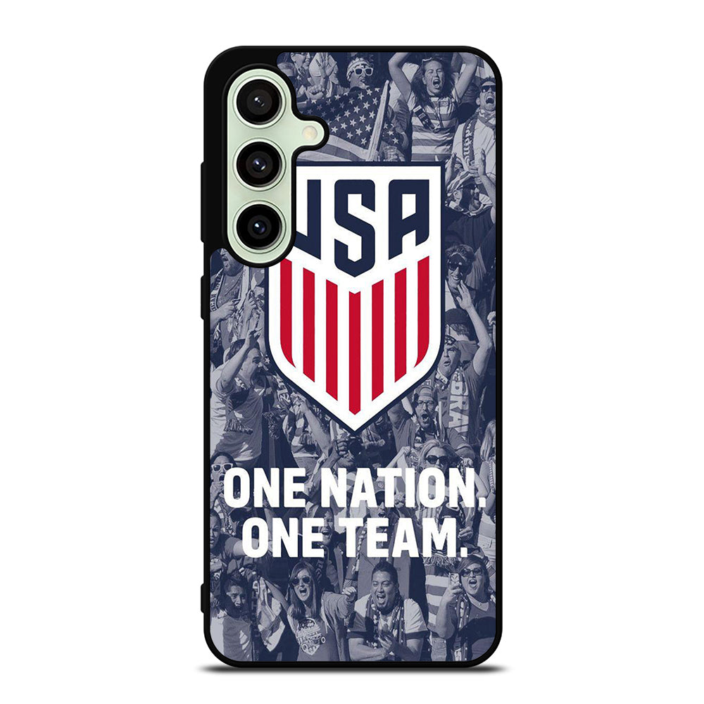 USA SOCCER TEAM SYMBOL 2 Samsung Galaxy S24 FE Case Cover