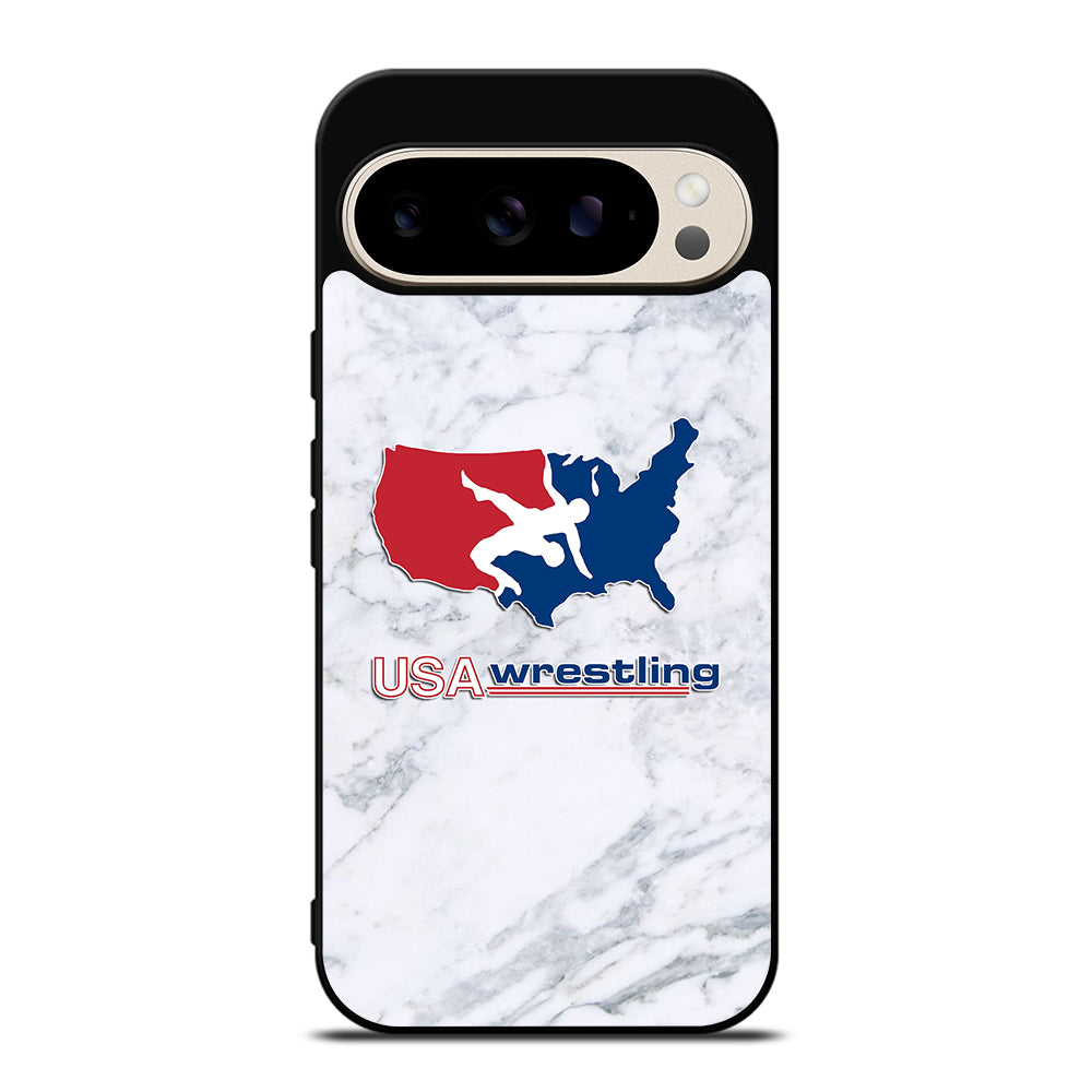 USA WRESTLING MARBLE Google Pixel 9 Pro Case Cover