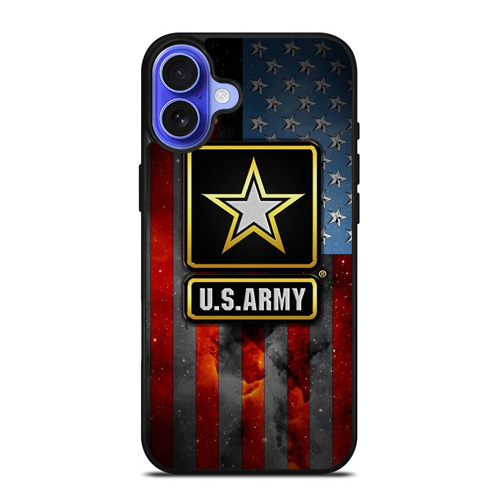 US ARMY USA MILITARY AMERICAN FLAG LOGO 2 iPhone 16 Case Cover